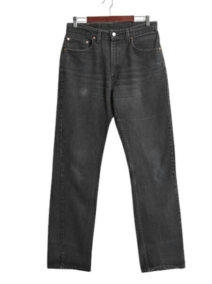 00s ★ リーバイス 505 ブラック デニム パンツ メンズ 33 34 古着 00年代 オールド Levis ジーンズ ジーパン Gパン スリム ストレート 黒