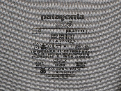 パタゴニア キャプリーン 2 長袖 Tシャツ メンズ XL / 13年製 アウトドア ハーフジップ ロンT ストレッチ アンダーシャツ 大きいサイズ 灰