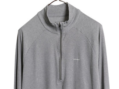 パタゴニア キャプリーン 2 長袖 Tシャツ メンズ XL / 13年製 アウトドア ハーフジップ ロンT ストレッチ アンダーシャツ 大きいサイズ 灰