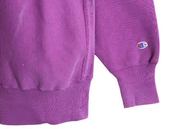 90s USA製 ★ チャンピオン リバースウィーブ スウェット メンズ XL 90年代 オールド Champion トレーナー 裏起毛 目付き 大きいサイズ 紫