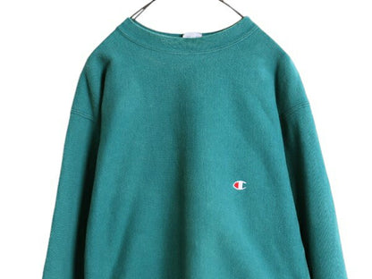 90s USA製 ★ チャンピオン リバースウィーブ スウェット メンズ XL / オールド Champion トレーナー スエット 裏起毛 目付き 大きいサイズ