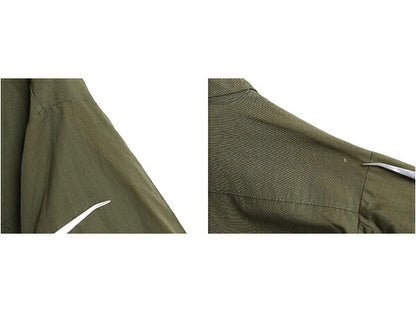 デッドストック 60s ★ 米軍実物 US ARMY 4th ジャングルファティーグ ジャケット MEDIUM LONG / ヴィンテージ ミリタリー リップストップ