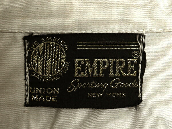 60s USA製 ★ EMPIRE コットン スイングトップ ジャケット メンズ L 程/ ヴィンテージ レーシング フルジップ ブルゾン 多 ワッペン パッチ