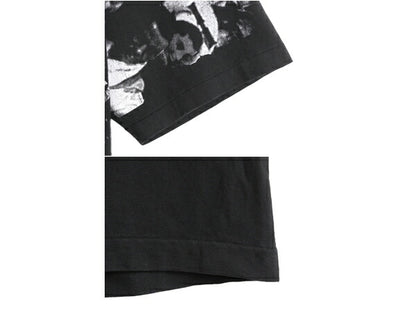 90s USA製 ★ ビートルズ オールオーバー プリント Tシャツ メンズ XL / 90年代 オールド Beatles オフィシャル イラスト バンド ロック 黒