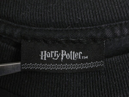 00s ★ ハリーポッター フォト イラスト プリント Tシャツ メンズ M 00年代 オールド Harry Potter ムービー 映画 オフィシャル 当時物 黒