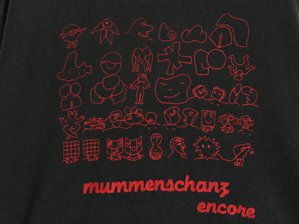 90s USA製 ★ Mummenschanz アート イラスト プリント Tシャツ メンズ XL 古着 90年代 オールド 当時物 グラフィック シングルステッチ 黒