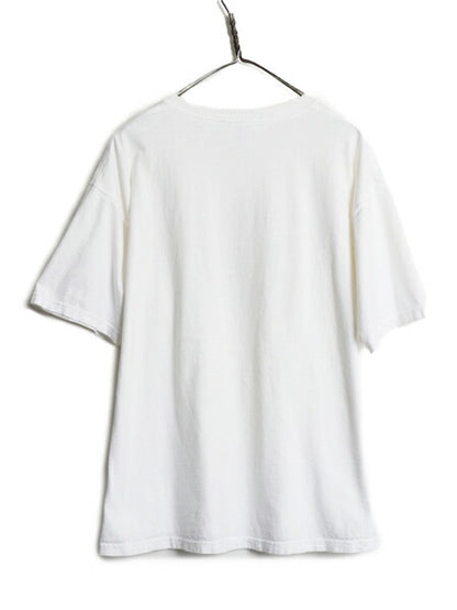 00s ★ SPAM フォト イラスト プリント Tシャツ メンズ XL / オールド 当時物 企業物 アート グラフィック ヘビーウェイト 大きいサイズ 白