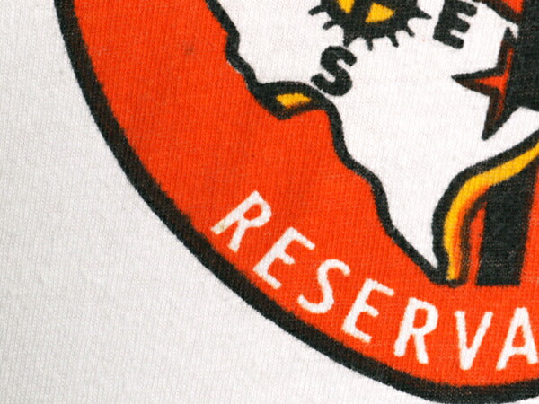 60s 70s USA製 ★ BSA ボーイスカウト 染込み ロゴ プリント Tシャツ メンズ L 小さめ M 程 古着 ヴィンテージ 当時物 シングルステッチ 白