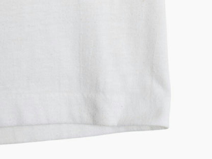 70s ★ FIST ロゴ 染込み プリント リンガー Tシャツ メンズ S / ヴィンテージ スタローン オフィシャル ムービー 当時物 シングルステッチ