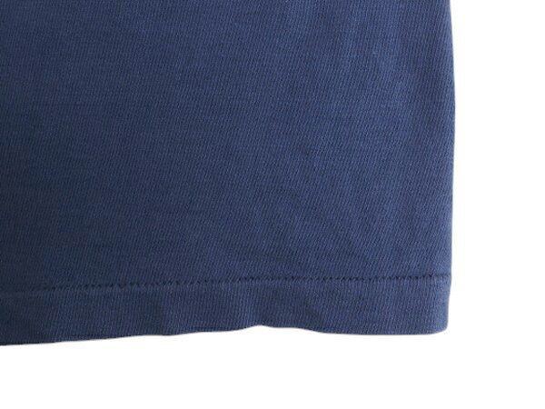 70s USA製 ★ チャンピオン 両面 プリント フットボール Tシャツ メンズ S 古着 ヴィンテージ バータグ ナンバリング シングルステッチ 紺