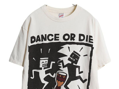 90s USA製 ★ ニューヨーク アート イラスト プリント Tシャツ メンズ L 古着 オールド 当時物 グラフィック シングルステッチ スーベニア