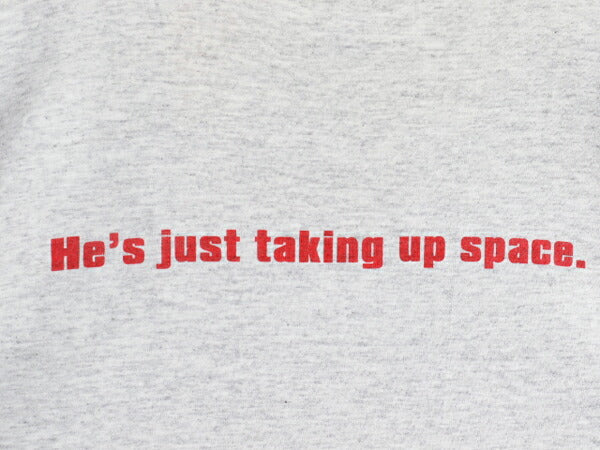 90s ★ ディズニー オフィシャル ロケットマン ロゴ プリント Tシャツ メンズ L / オールド 当時物 ムービー イラスト シングルステッチ 灰
