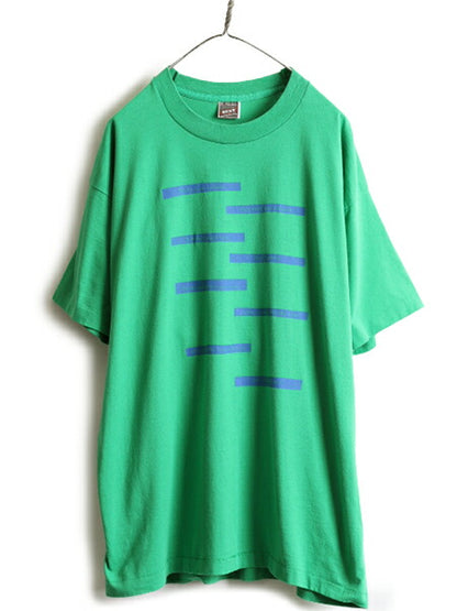 90s USA製 ★ グレイトフルデッド ジェリー ガルシア 手形 プリント 半袖 Tシャツ XL / 90年代 GRATEFUL DEAD バンド シングルステッチ 緑