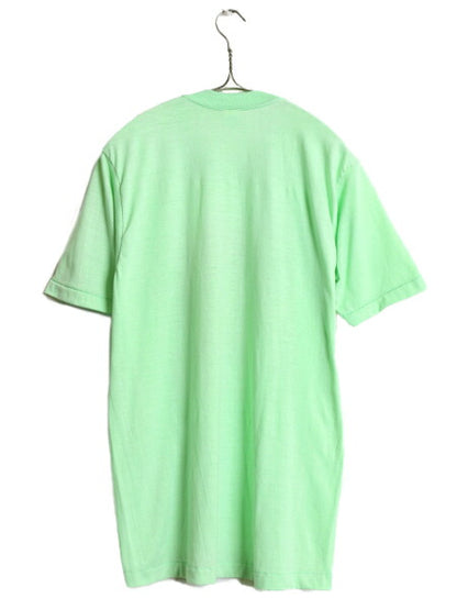 70s USA製 ★ ジョンデンバー フォト イラスト プリント Tシャツ メンズ L 小さめ M 程/ ヴィンテージ 当時物 スプルース バンド ロック 緑