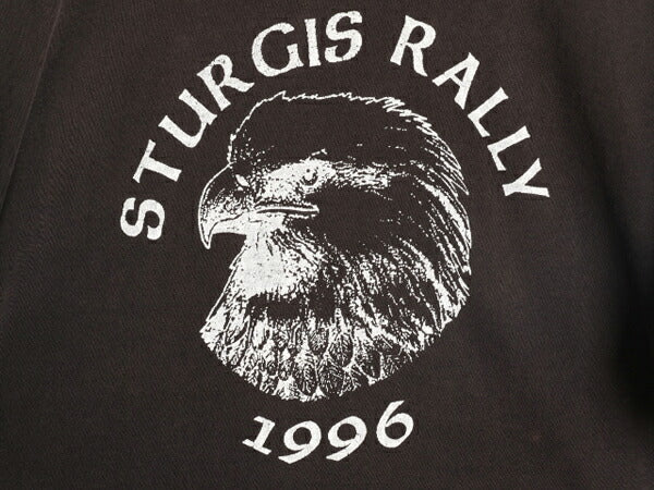 90s ★ スタージス イラスト プリント Tシャツ メンズ XL / 90年代 オールド STURGIS イーグル グラフィック バイク ハーレー ダビットソン