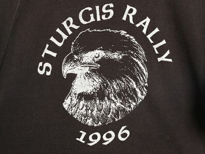 90s ★ スタージス イラスト プリント Tシャツ メンズ XL / 90年代 オールド STURGIS イーグル グラフィック バイク ハーレー ダビットソン