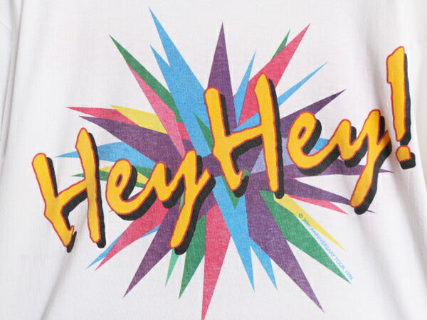 90s ★ ザ モンキーズ ツアー プリント Tシャツ メンズ L / オールド The Monkees オフィシャル 当時物 バンド ロック シングルステッチ 白