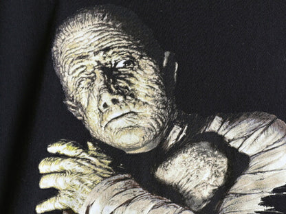 90s ★ The Mummy ミイラ プリント Tシャツ メンズ XL 90年代 オールド マミー キャラクター ハムナプトラ 映画 ムービー ホラー GIANT 黒