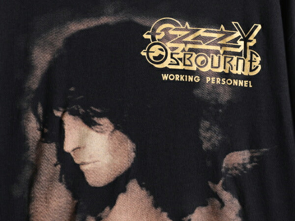 90s USA製 ★ オジー オズボーン ツアー 両面 プリント Tシャツ メンズ XL / 90年代 OZZY OSBOURNE オフィシャル 当時物 ロック バンド 黒