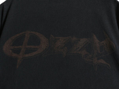 00s ★ オジー オズボーン 両面 プリント 半袖 Tシャツ メンズ L / 00年代 オールド OZZY OSBOURNE オフィシャル 当時物 ロック バンド 黒