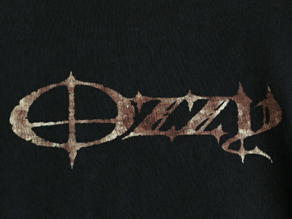 00s ★ オジー オズボーン 両面 プリント Tシャツ メンズ L 00年代 OZZY OSBOURNE オフィシャル 当時物 黒 バンド ロック シングルステッチ