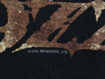 00s ★ オジー オズボーン 両面 プリント Tシャツ メンズ L 00年代 OZZY OSBOURNE オフィシャル 当時物 黒 バンド ロック シングルステッチ