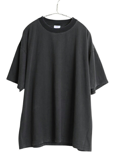 90s ★ バイク イラスト バック プリント Tシャツ メンズ XL オールド グラフィック ハーレー ダビッドソン モーターサイクル 黒 ツートン
