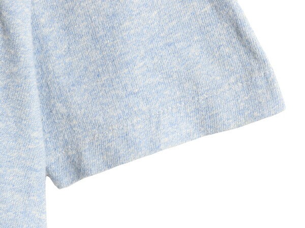 70s USA製 ★ チャンピオン 染込み カレッジ プリント Tシャツ メンズ L / ヴィンテージ バータグ 88 12 シングルステッチ 霜降り ブルー