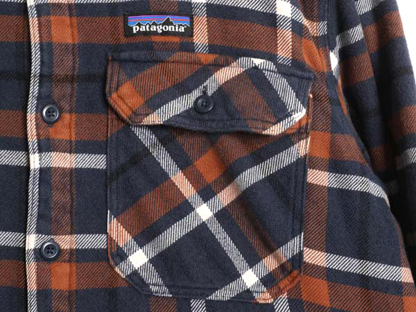 パタゴニア インサレーテッド フィヨルド フランネル シャツ ジャケット メンズ L / 18年製 ネルシャツ 中綿 キルティング ライナー付き