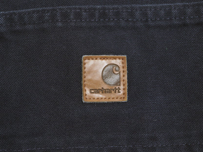 US企画 カーハート ウォッシュド ダック ペインター パンツ メンズ 34 34 / ワーク ストレート ヘビーウェイト ボトムス ネイビー ゆったり