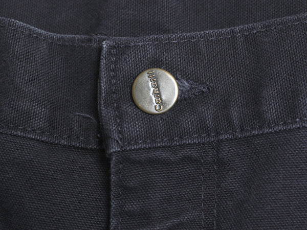 US企画 カーハート ウォッシュド ダック ペインター パンツ メンズ 34 34 / ワーク ストレート ヘビーウェイト ボトムス ネイビー ゆったり