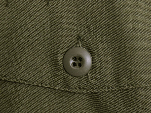 デッドストック 80s 米軍実物 US ARMY ユーティリティ シャツ M 程 新品 87年製 ヴィンテージ ミリタリー 軍物 OG507 長袖シャツ ボックス