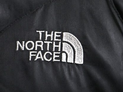 US企画 ノースフェイス ナイロン ダウン ジャケット レディース S / アウトドア 550 フィル フルジップ キルティング パッカブル ブラック