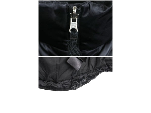 US企画 ノースフェイス ナイロン ダウン ジャケット レディース S / アウトドア 550 フィル フルジップ キルティング パッカブル ブラック