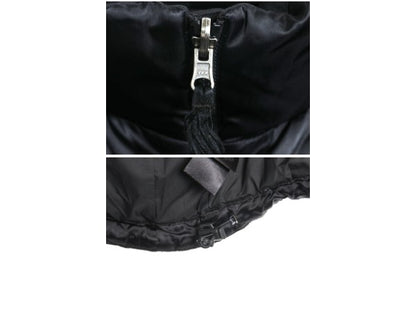 US企画 ノースフェイス ナイロン ダウン ジャケット レディース S / アウトドア 550 フィル フルジップ キルティング パッカブル ブラック