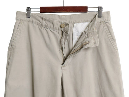 パタゴニア オーガニック コットン ダック パンツ メンズ 34 / 古着 10年製 アウトドア ストレート ノータック ワーク キャンバス ボトムス