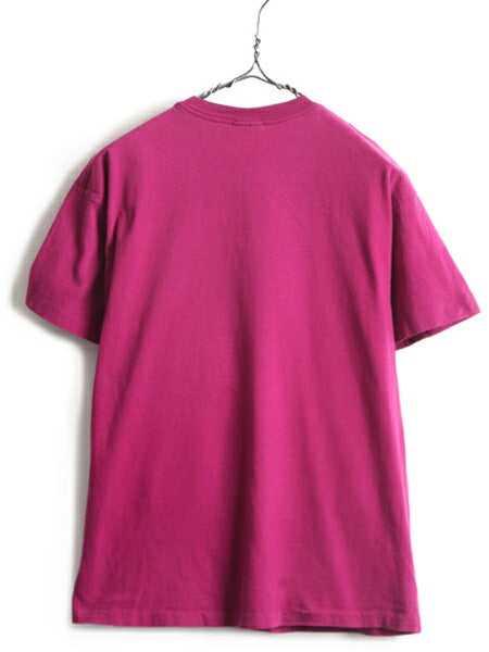 90s USA製 希少サイズ S ■ GAP オールド ギャップ ポケット付き 半袖 Tシャツ ( メンズ ) 古着 90年代 旧タグ 無地T ポケT 片ポケ 耳付き