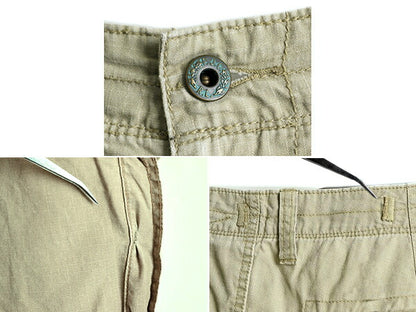 ■ ラルフローレン カーゴ ショートパンツ メンズ 34 / 古着 POLO JEANS ショーツ ポロ 短パン ミリタリー タイプ コットン リップストップ