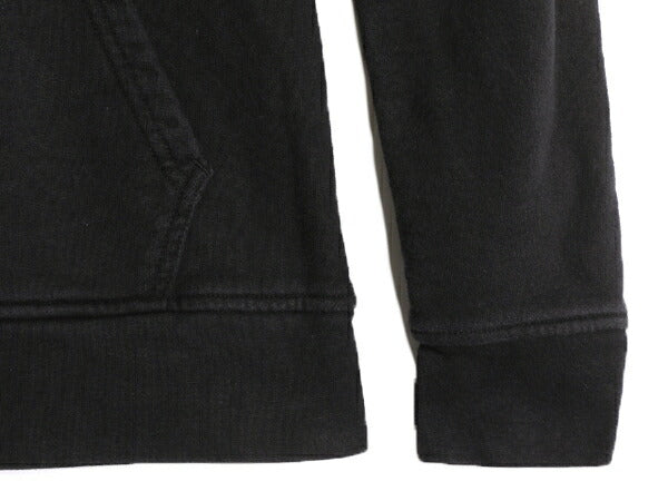 ノースフェイス 両面 プリント スウェット フード パーカー レディース M / The North Face アウトドア トレーナー プルオーバー ブラック