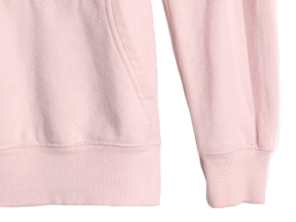 ノースフェイス プリント スウェット フード パーカー レディース S / The North Face トレーナー プルオーバー 裏起毛 アウトドア ピンク