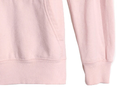 ノースフェイス プリント スウェット フード パーカー レディース S / The North Face トレーナー プルオーバー 裏起毛 アウトドア ピンク