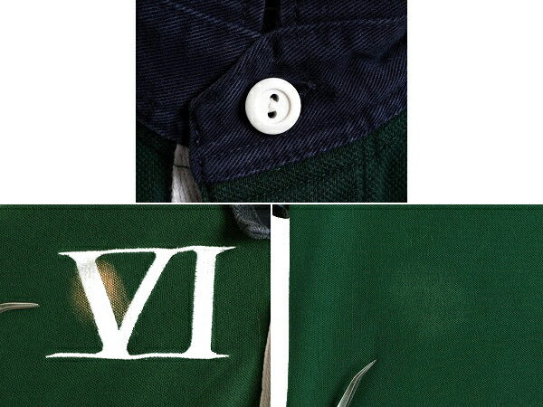 ■ ポロ ラルフローレン 鹿の子 半袖 ポロシャツ メンズ M / 古着 POLO 半袖シャツ ラガーシャツ タイプ ラグビー シャツ カスタムフィット