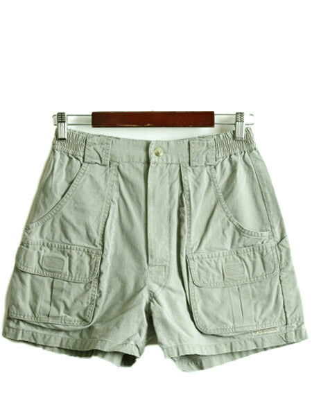 00s ■ コロンビア コットン カーゴ ショートパンツ レディース M 00年代 オールド アウトドア Columbia ショーツ 短パン ブッシュ ガイド