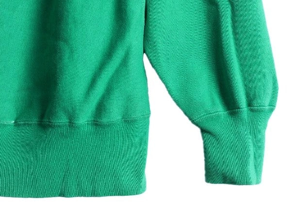 90s USA製 チャンピオン リバースウィーブ スウェット トレーナー メンズ M 90年代 オールド Champion 裏起毛 目付き ターコイズ グリーン