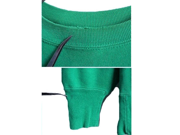 90s USA製 チャンピオン リバースウィーブ スウェット トレーナー メンズ M 90年代 オールド Champion 裏起毛 目付き ターコイズ グリーン