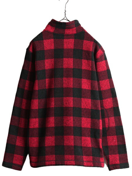 US企画 ノースフェイス ゴードン ライオンズ ハーフジップ フリース ジャケット メンズ L The North Face ブロック チェック プルオーバー