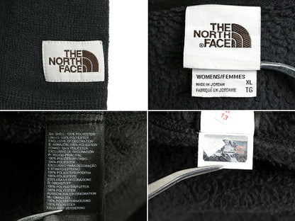US企画 ノースフェイス フルジップ セーター フリース ジャケット レディース XL / The North Face ブルゾン アウトドア 大きいサイズ 濃灰