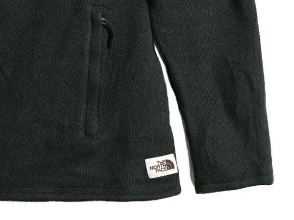 US企画 ノースフェイス フルジップ セーター フリース ジャケット レディース XL / The North Face ブルゾン アウトドア 大きいサイズ 濃灰