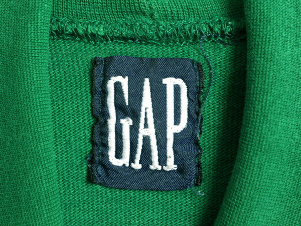 90s USA製 OLD GAP タートルネック 長袖 Tシャツ メンズ XL / 古着 90年代 オールド ギャップ ロンT ボーダー ストレッチ ビッグシルエット