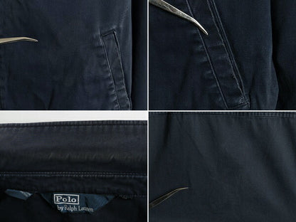 90s 大きいサイズ XXL ■ POLO ポロ ラルフローレン コットン スイングトップ ジャケット ( メンズ 2XL ) 古着 90年代 ジャンパー ブルゾン